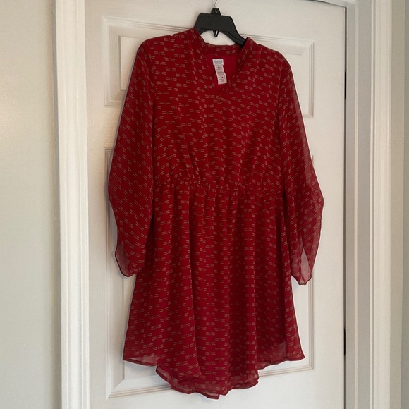 Size L, bust up to 38” inches, dress with dragonflies, new condition - Picture 8 of 10